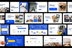 Banking Presentation Template, a Presentation Template by Hammad Arif