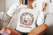 Lost in a Good Book Bunny PNG, an Illustration by Daily.Designs (Thumbnail 5 of 5)