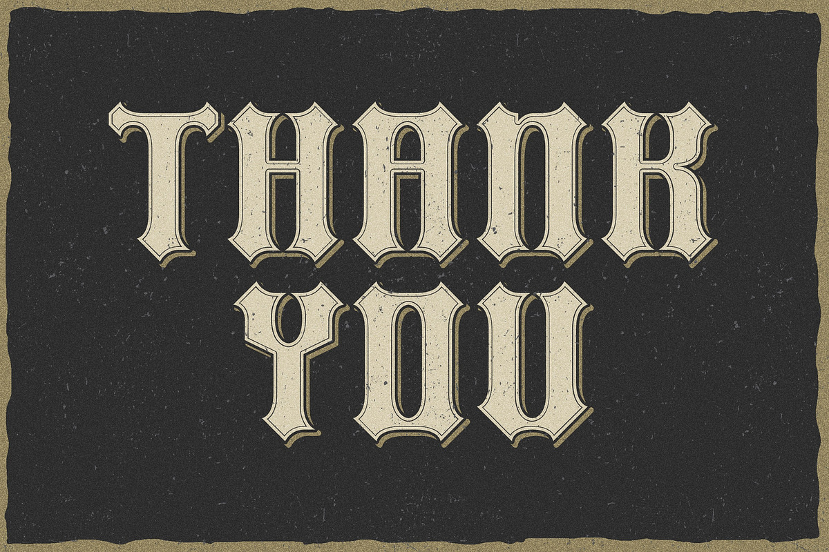 Heavy Force a Sharp Display Font, a Blackletter Font by Blankids Studio (Photo 9 of 9)