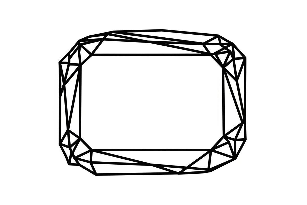Geometric Polygon Frame Bundle, an Illustration by Creativeshirt (Photo 15 of 31)