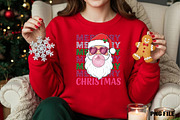 Merry Christmas Santa PNG, an Illustration by DreamCafeArt (Thumbnail 4 of 4)