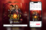 grand finale church flyer template, a Flyer Template by church flyer templates (Thumbnail 3 of 4)