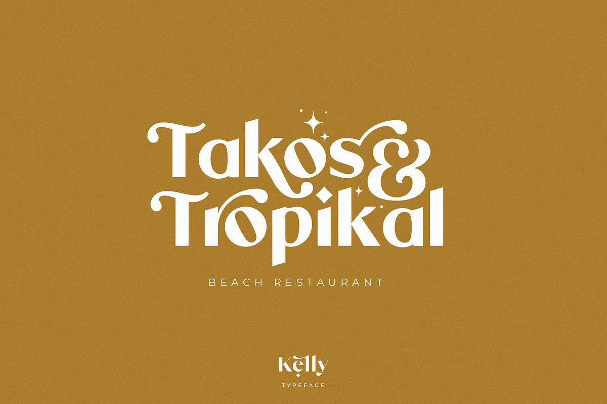 Kelly - Classy Sans Serif, a Sans Serif Font by Kaligra.co (Photo 17 of 38)