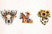 Western Boho Wedding Clipart, an Illustration by Libby Wishes (Thumbnail 7 of 8)