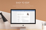 Resume Template Word, Pro Resume, a Resume Template by resumetemplathttps://d3es (Thumbnail 6 of 7)