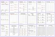 Ultimate Planner Sheets Bundle Canva, a Stationery Template by Mustafiz (Thumbnail 5 of 9)
