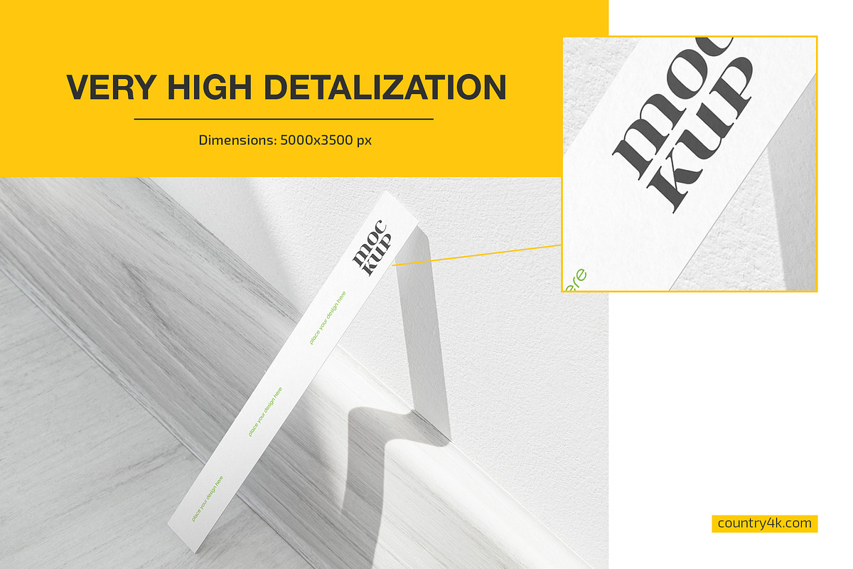 Disposable Perfume Test Strip Mockup, an Advertising Mockup by Country4k (Photo 2 of 4)