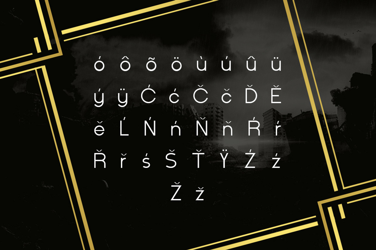 Henerale Regular, a Font by SNK's (Photo 7 of 7)