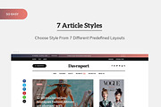 Blog and Magazine WordPress theme, a WordPress Template by Elite Templates (Thumbnail 4 of 8)