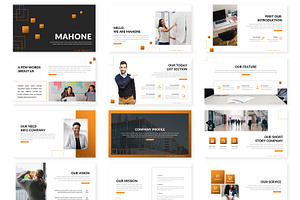 Mahone - Powerpoint Template