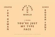 Roosdie Typeface | Vintage Font, a Sans Serif Font by Illousa (Thumbnail 4 of 6)