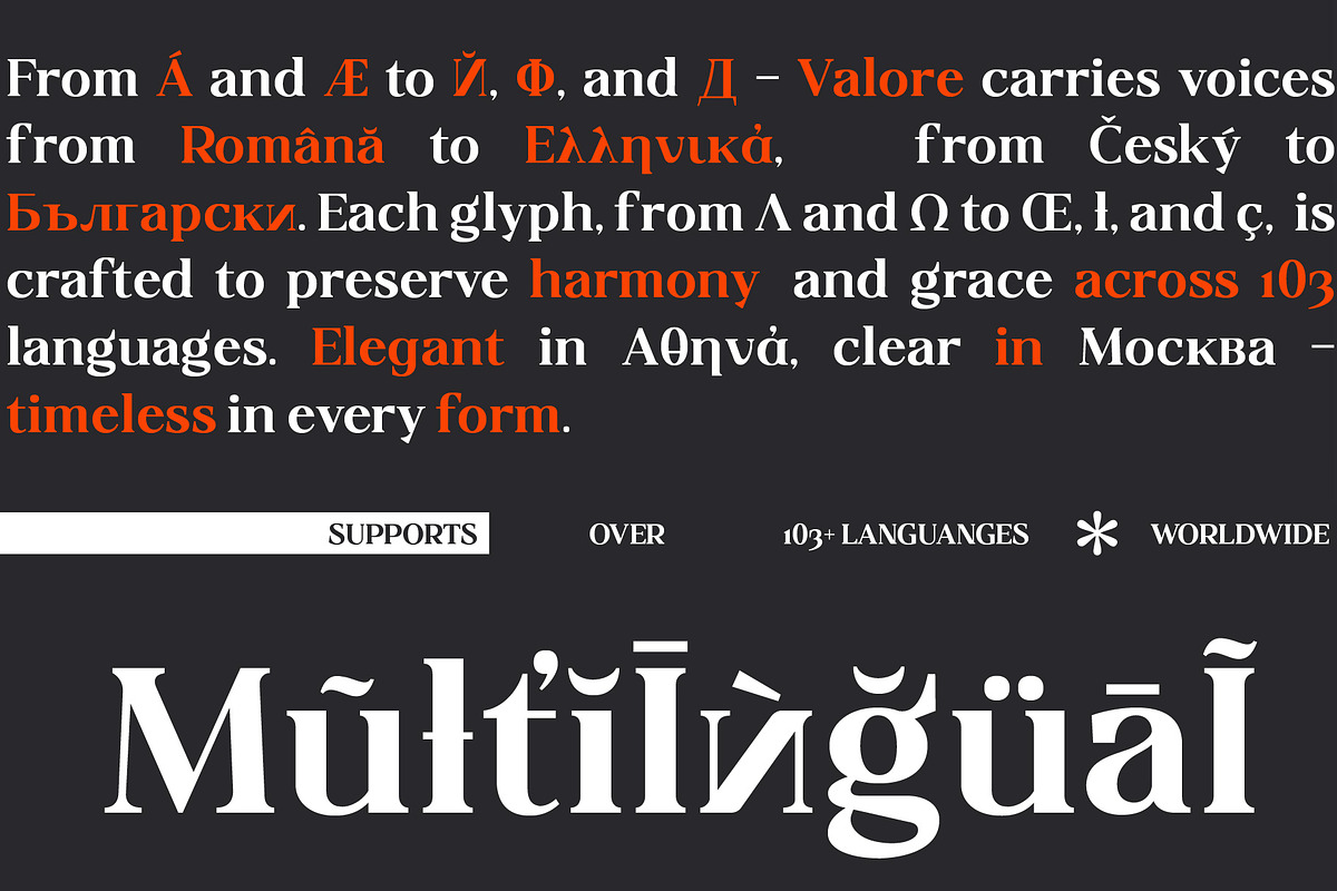 Valore Text Pro – Font Family, a Serif Font by Nollev (Photo 7 of 10)