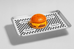 Deli Paper Mockup for Burger Brands