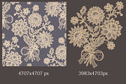 Big classic vintage lace collection., a Pattern Graphic by Ajuga (Thumbnail 4 of 10)
