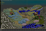 3D Cartoon Underwater Coral Reef Hab, an Environmental 3D Model by NOMODOL (Thumbnail 15 of 24)