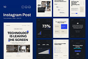 Future Tech Instagram Post, a Social Media Template by Pitchlook.Studio (Thumbnail 1 of 3)