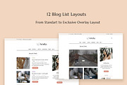 Ariella - Personal WordPress Blog, a WordPress Template by Creanncy (Thumbnail 6 of 6)
