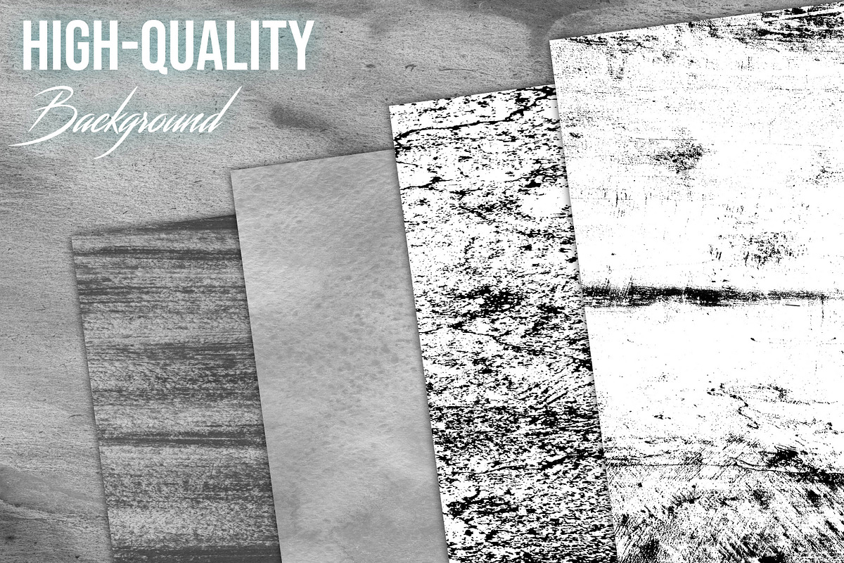 Dark Grunge Texture Digital Paper, a Texture Graphic by Digital Studio (Photo 4 of 4)