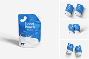 Spout Pouch Mockup, a Product Mockup by MrLetters (Thumbnail 1 of 5)