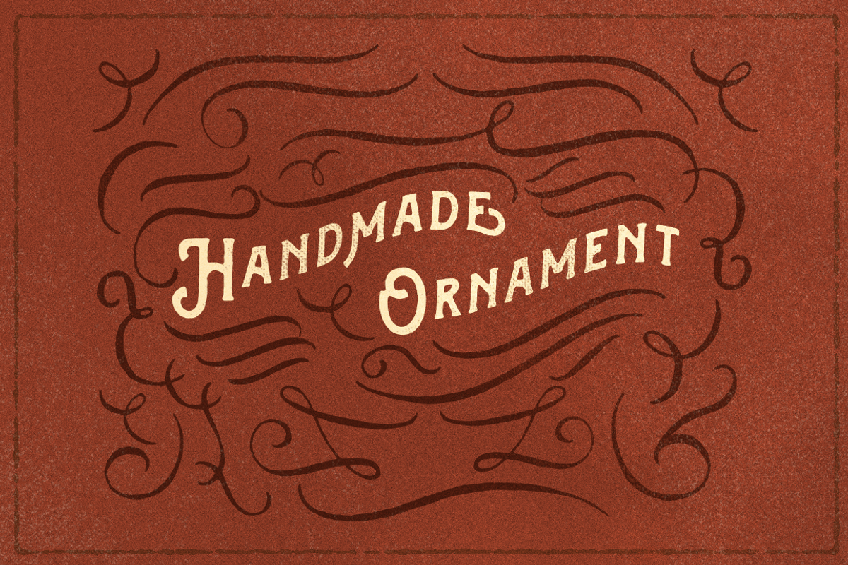 Handters typeface preview 4