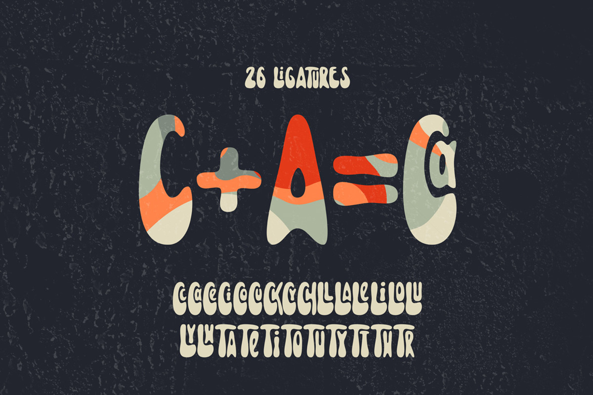 Lovebus font + graphics preview 4