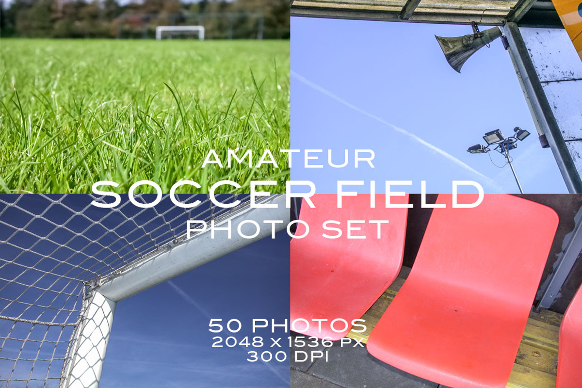 Amateur Soccer Field Photo Set preview 6
