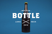 Long Neck Mock-Up, a Product Mockup by Palm Street Creative (Thumbnail 1 of 3)