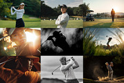 Editorial Golf Stock Photos, a Graphic by HipFonts (Thumbnail 9 of 12)