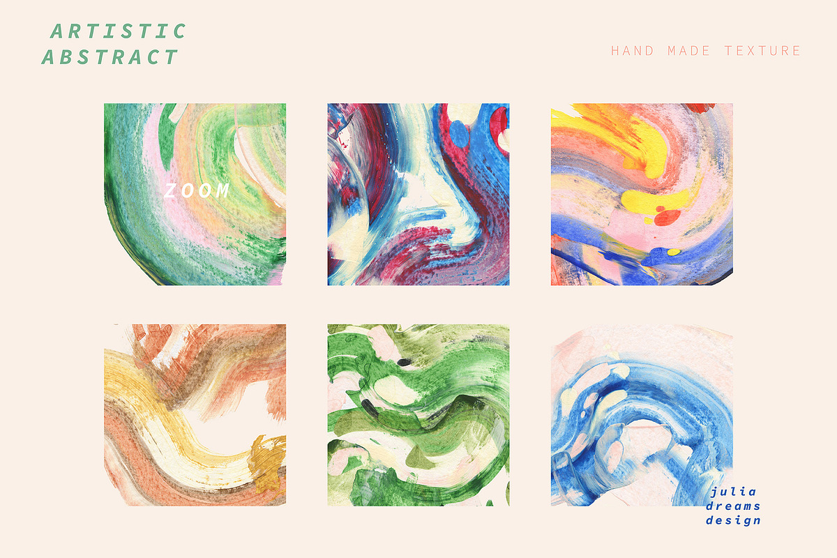 Artistic Abstract Collection, a Texture Graphic by Julia Dreams (Photo 5 of 16)