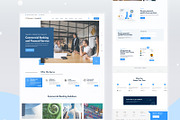 Mega UI Website Template Bundle, a Landing Page Template by DesignsLab (Thumbnail 14 of 22)