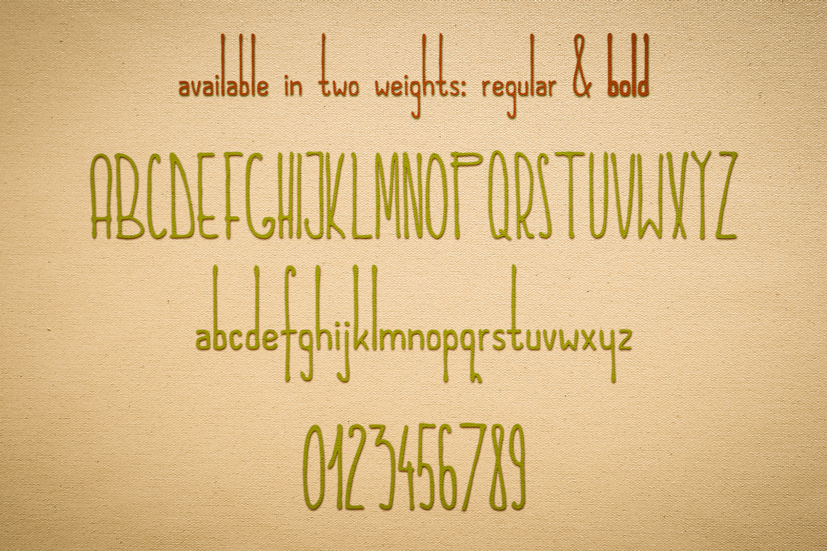 Manufactura - a crafted typeface preview 2