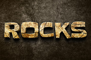 Concrete Text Effect, a Layer Style Add-On by dokudokunomi (Thumbnail 3 of 4)