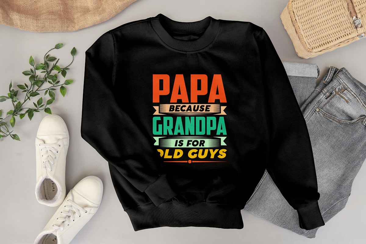 Old Guys Shirt | New Grandpa Gift, a Graphic by Vector Portal (Photo 5 of 5)