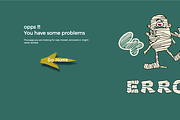 404 Mummy - Animated 404 Error Page, a Websites & App Template by XYZ Space (Thumbnail 4 of 6)