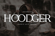 Hoodger Modern Serif Typeface, a Serif Font by Font Kingdom (Thumbnail 1 of 3)