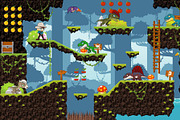 Dinosaur Park - Game Sprites, an Illustration by pzUH (Thumbnail 5 of 5)