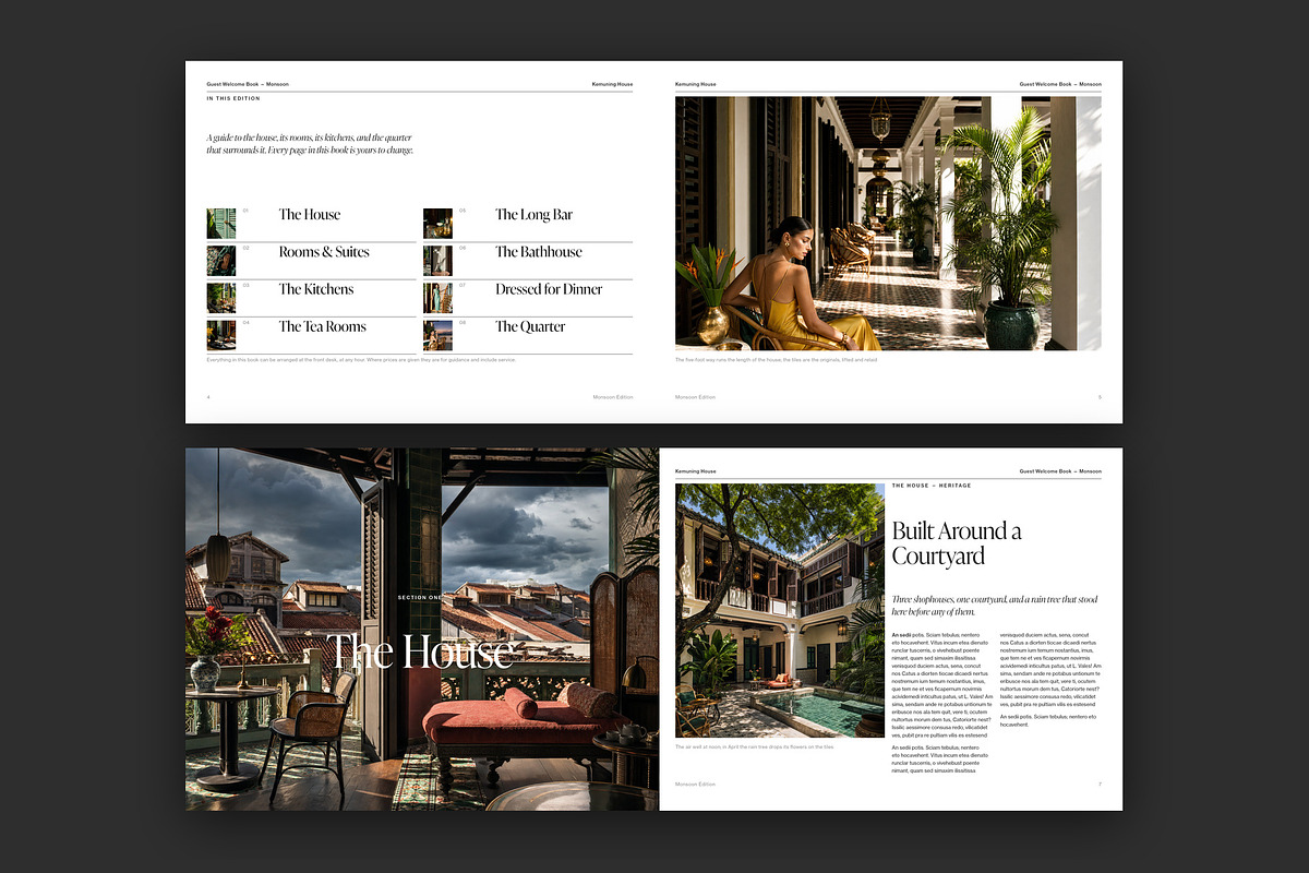 Landscape Hotel Brochure Template, a Brochure Template by BrandPacks (Photo 3 of 10)