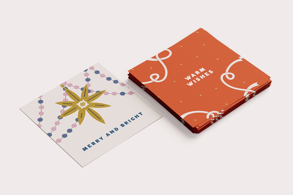 Christmas holiday card designs set, a Seasonal Illustration by Good Studio (Photo 7 of 12)