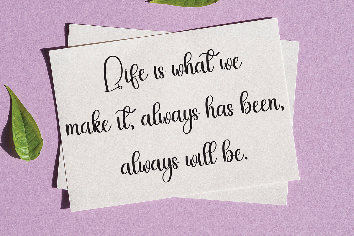 Break | Script Font, a Handwritten Font by Scratchones (Photo 5 of 9)