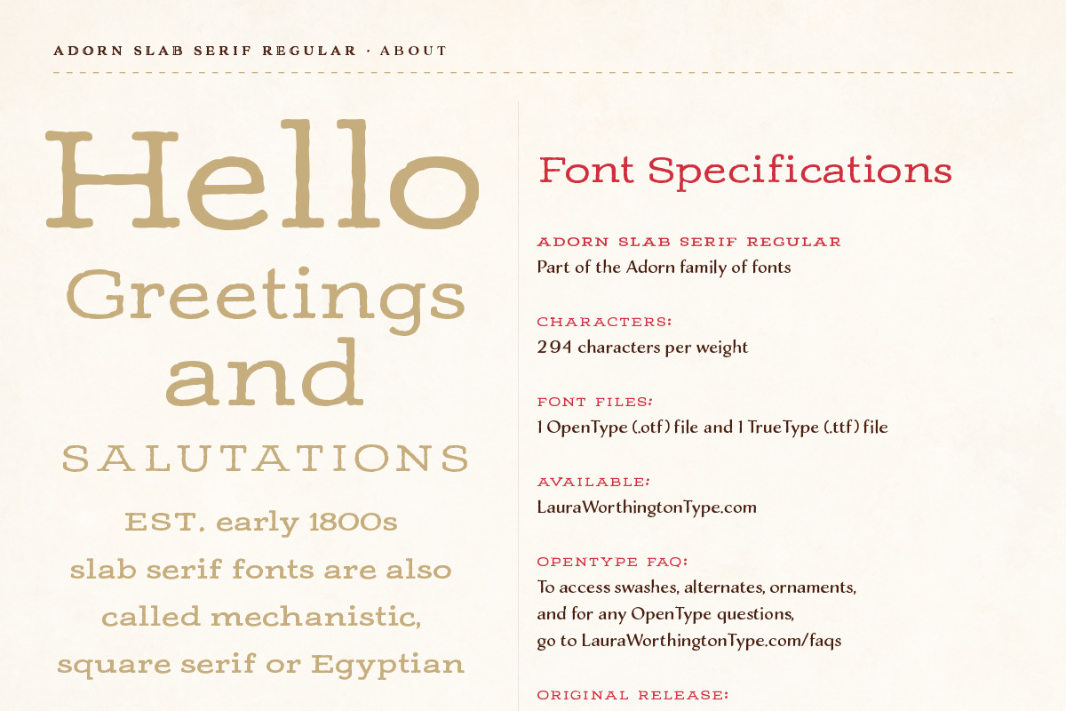Adorn Collection, a Sans Serif Font by Laura Worthington (Photo 35 of 62)