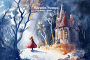 Watercolor Journeys Affinity Brushes, a Brush Add-On by brushapes.com (Thumbnail 9 of 11)