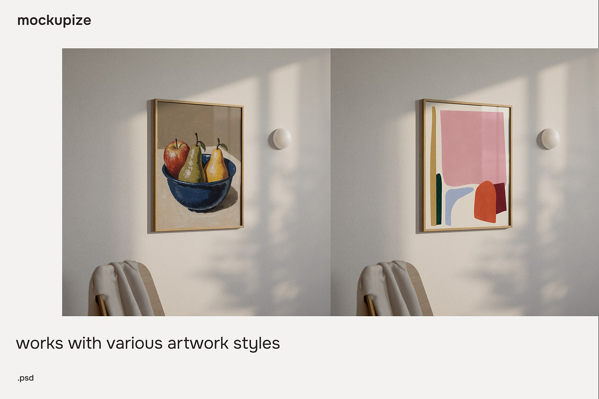 4x5 Minimal Living Room Frame Mockup, a Household Mockup by mockupize (Photo 5 of 7)
