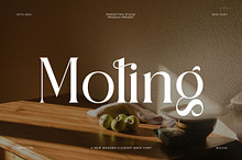 Moling Elegant Serif Font