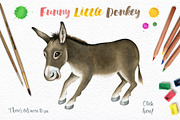40% OFF! Watercolor Animals + BONUS, an Animal Illustration by Eva Katerina (Thumbnail 4 of 11)