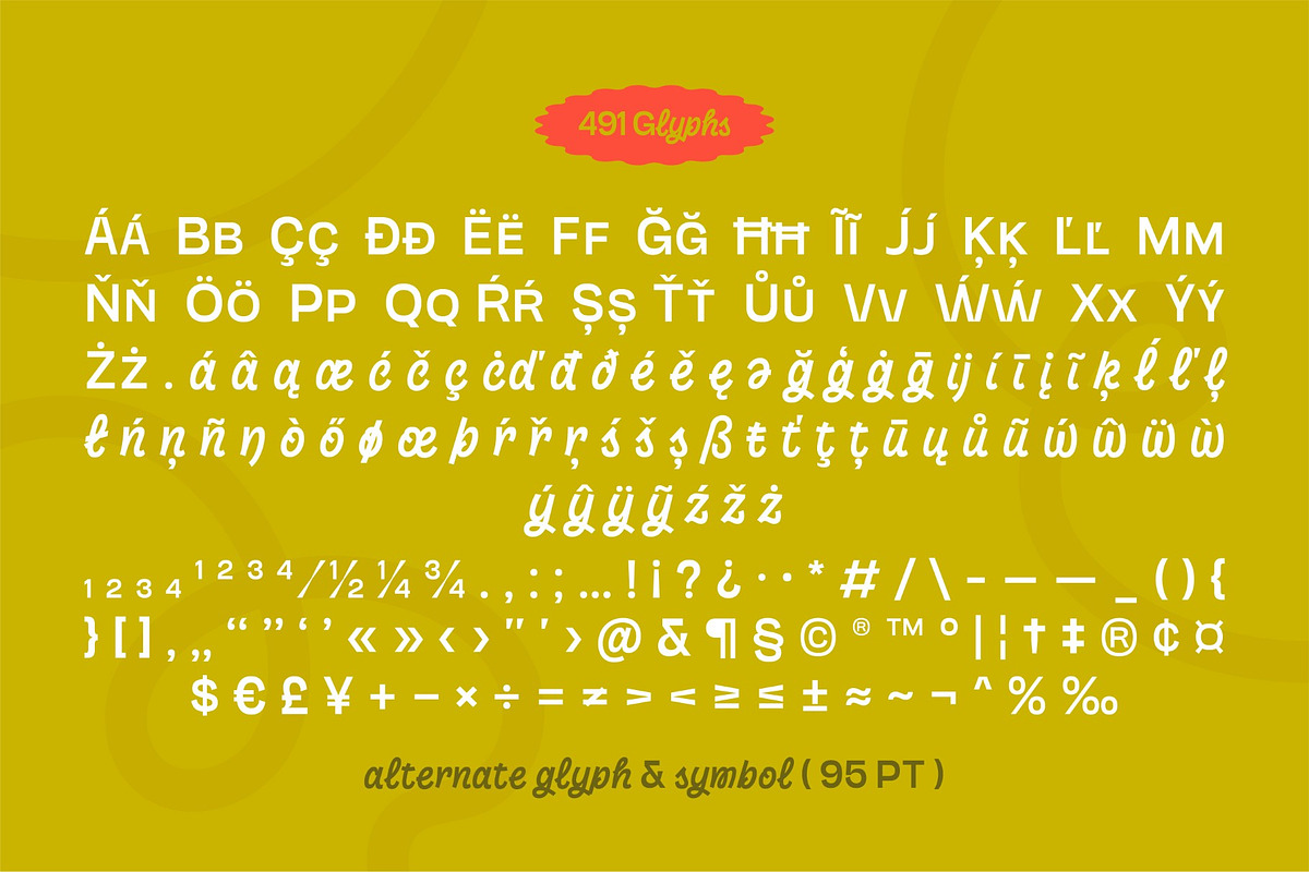 Glewy, a Script Font by graphicook (Photo 4 of 10)