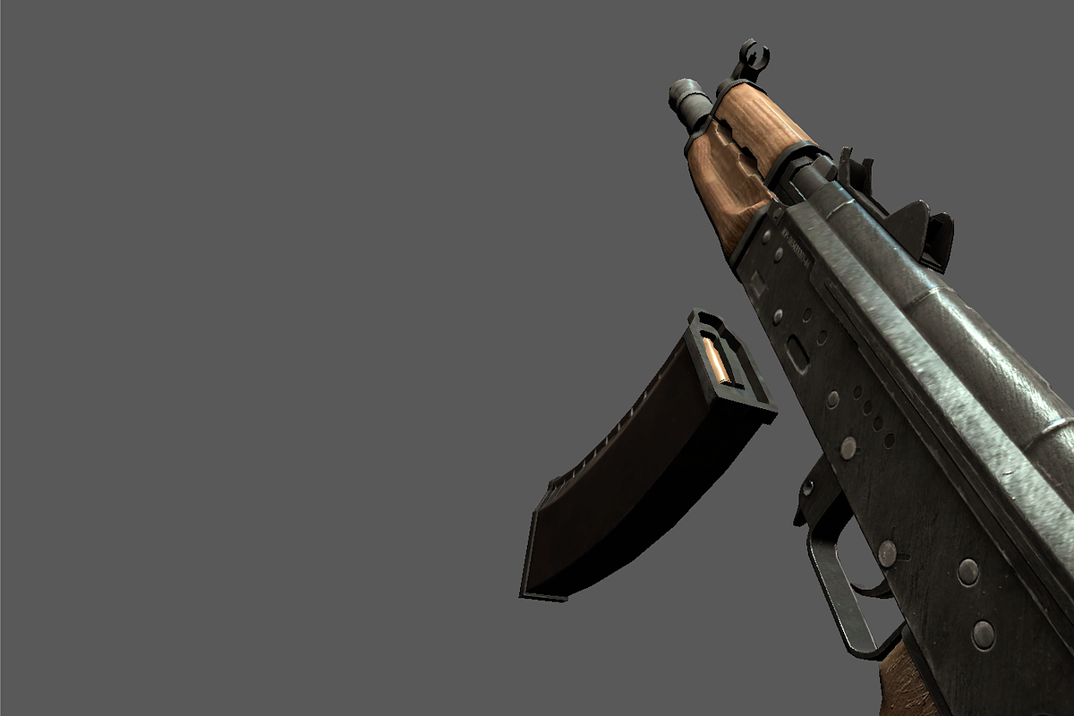 AK-74u, an Object 3D Model by Game-Ready Studio (Photo 4 of 5)