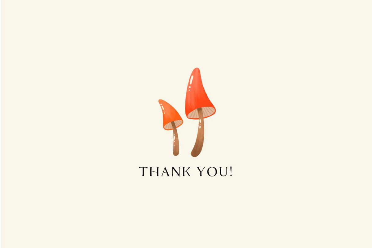 Mushrooms Watercolor Clipart Set, an Object Illustration by Lemonade Pixel (Photo 5 of 5)