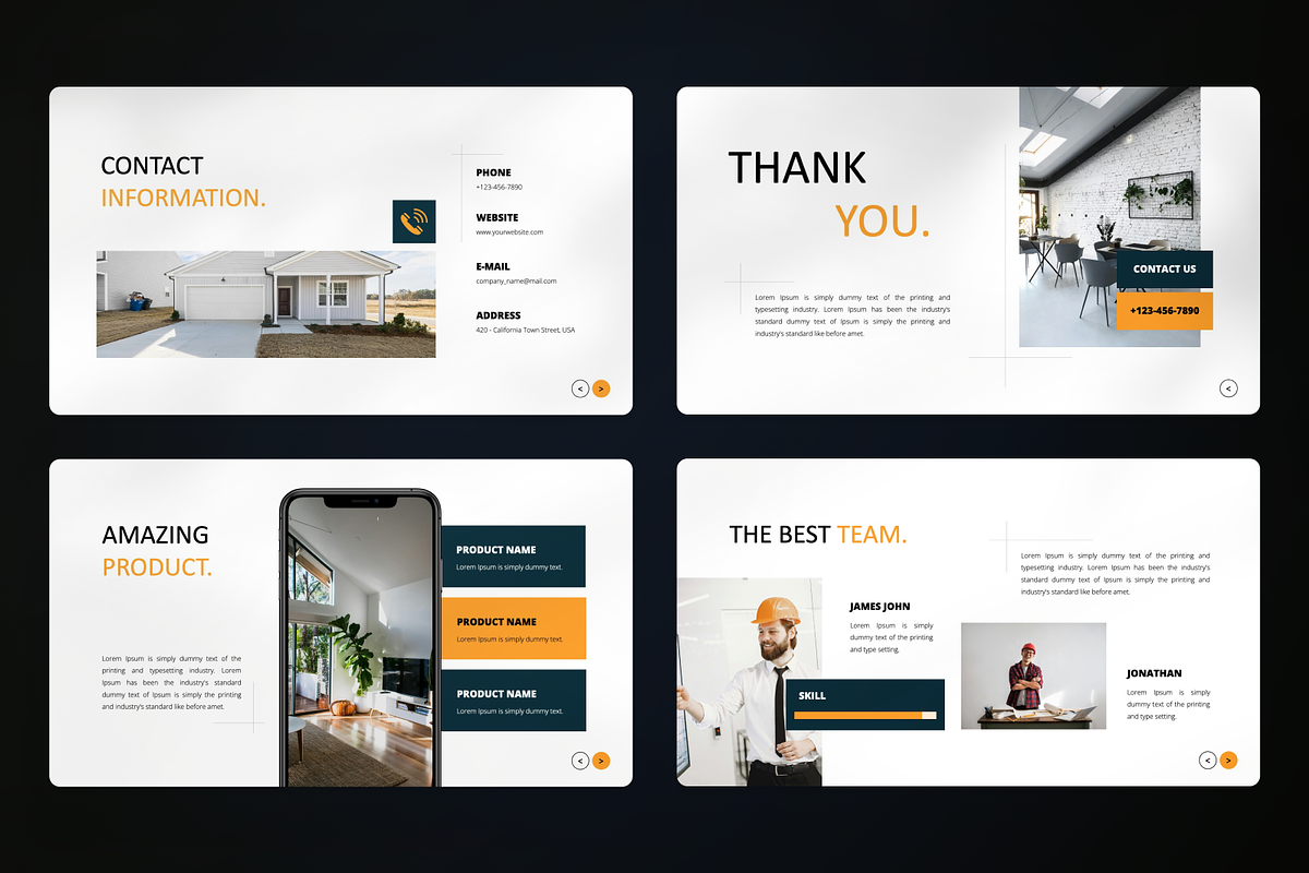Property Agency Google Slides, a Presentation Template by SquidPixey (Photo 4 of 7)