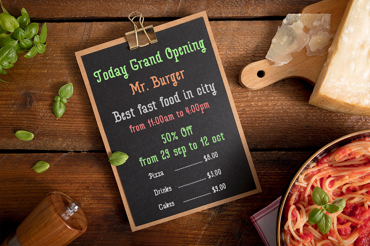 Premium Fonts Collection, a Handwritten Font by OWPictures (Photo 5 of 5)