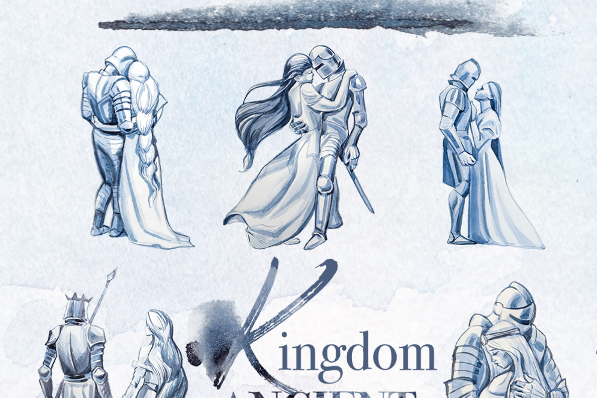 Hand Painted Ancient Kingdom Clipart, an Education Illustration by ArtCreationsDesign (Photo 6 of 11)